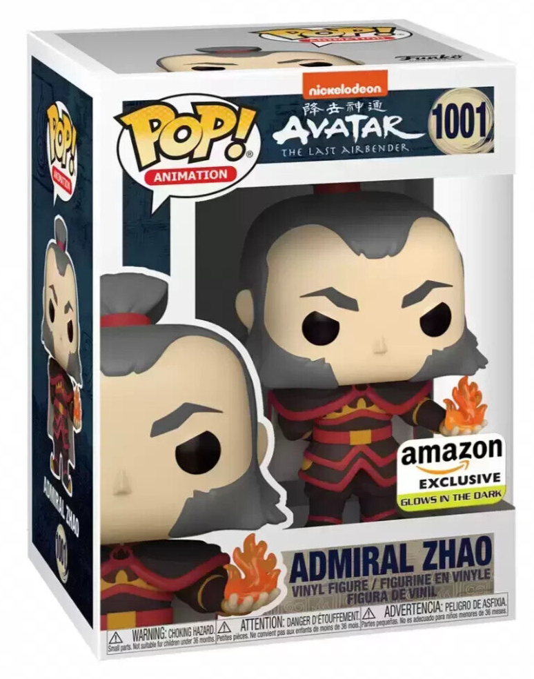 Аватар Funko Pop: Последний Маг воздуха Адмирал Чжао с защитником (эксклюзивно для Amazon)