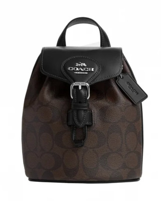 Coach Amelia Convertible-Rucksack Farbe Dunkelbraun -Modell CL458