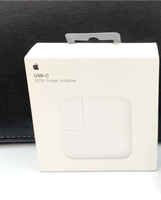 Original Apple USB-C Power Adapter for iPad iPhone 30W MY1W2AM/A Used Good w/Box