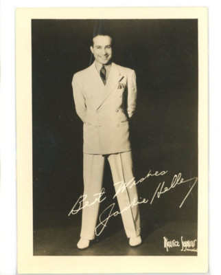 Vintage 5x7 Fan Photo Pre-Printed Signature Actor Jackie Heller