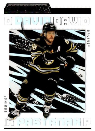 2023-24 Upper Deck Credentials - David Pastrnak #7