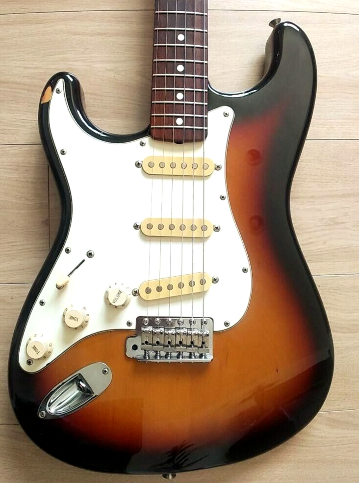 Fender Japan ST62-65L Stratocaster Left-handed Sunburst From
