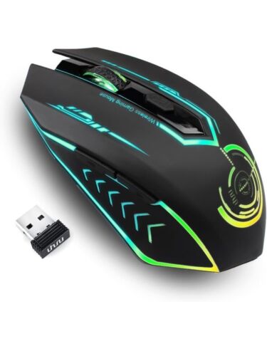 UHURU Wireless Gaming Mouse up to 10000 DPI, Rechargeable US