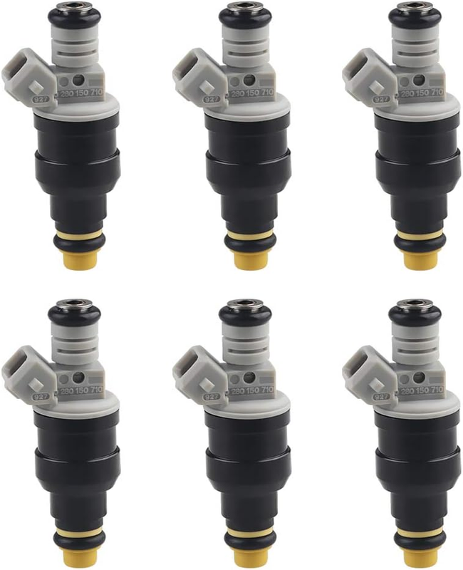 Set of 6 Fuel Injectors for Ford Ranger F250 F350 E-150 Mustang Taurus Bronco II