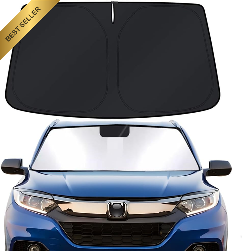 Windshield Sun Shade for Honda HR-V HRV 2014-2021 Sunshade Accessories - 4 Layer