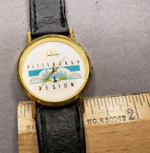 Vintage MCDONALDS Employee Watch Pittsburgh PA Region A47の