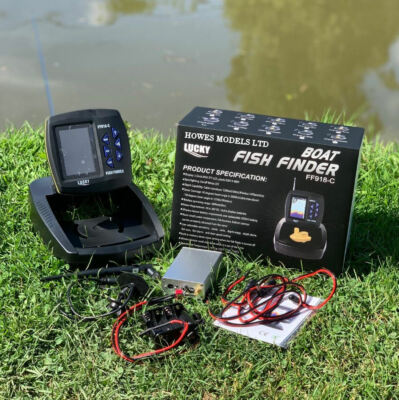 LUCKY FF918C WIRELESS SONAR COLOUR FISH FINDER FOR LAKE REAPER BAIT BOATS 