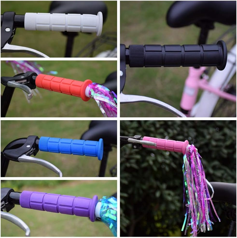 SAPLIZE Bike Handlebar Grips, for Kids Girls Boys Bikes, Balance Bikes, Road Bik