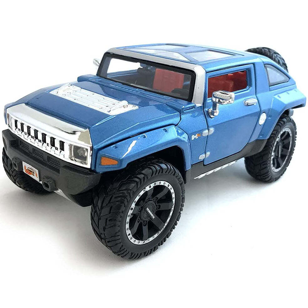 1/18 ダイキャスト Hammer Hx concept 開封品 Hummer HX Concept Dark Blue Metallic 