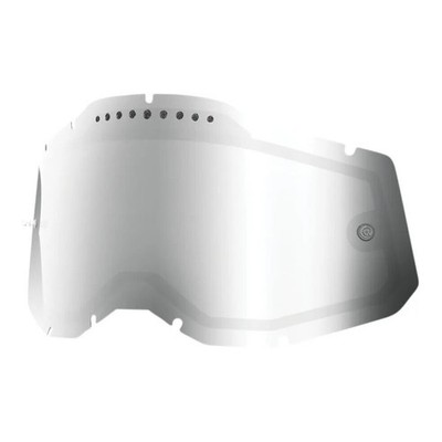100% Ersatzglas Racecraft Accuri Strata verspiegelt silber