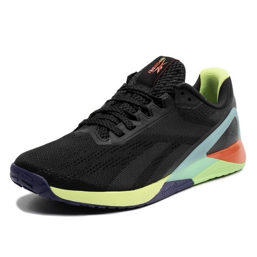Мужские кроссовки Reebok Nano X1, размер 8,5, черные спортивные кроссовки #3241