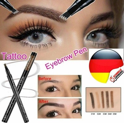 Augenbrauenstift Tattoo Wasserfester Microblading Gabelspitze