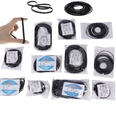 1/2/3/4mm Width Square Flat Mixed Drive Belt for Tape Recorder DVD CD BD Walkman