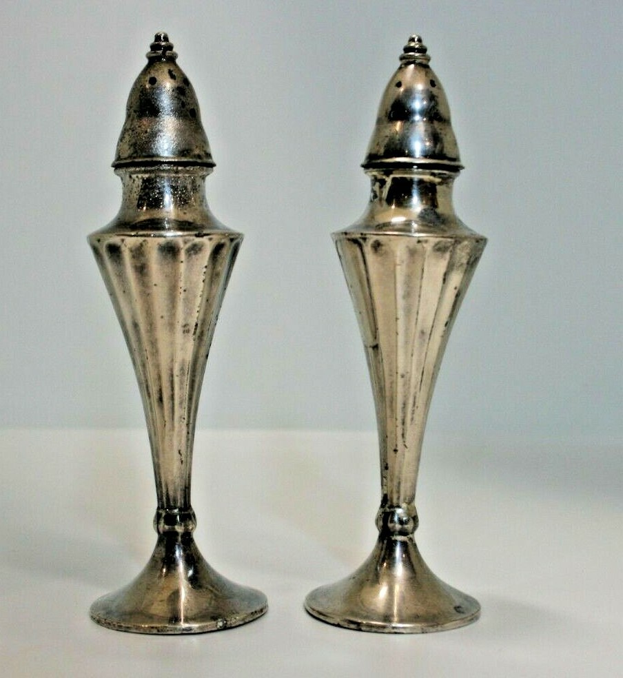 VTG Peerless Silver Co. La France Silver Plated Reg Salt