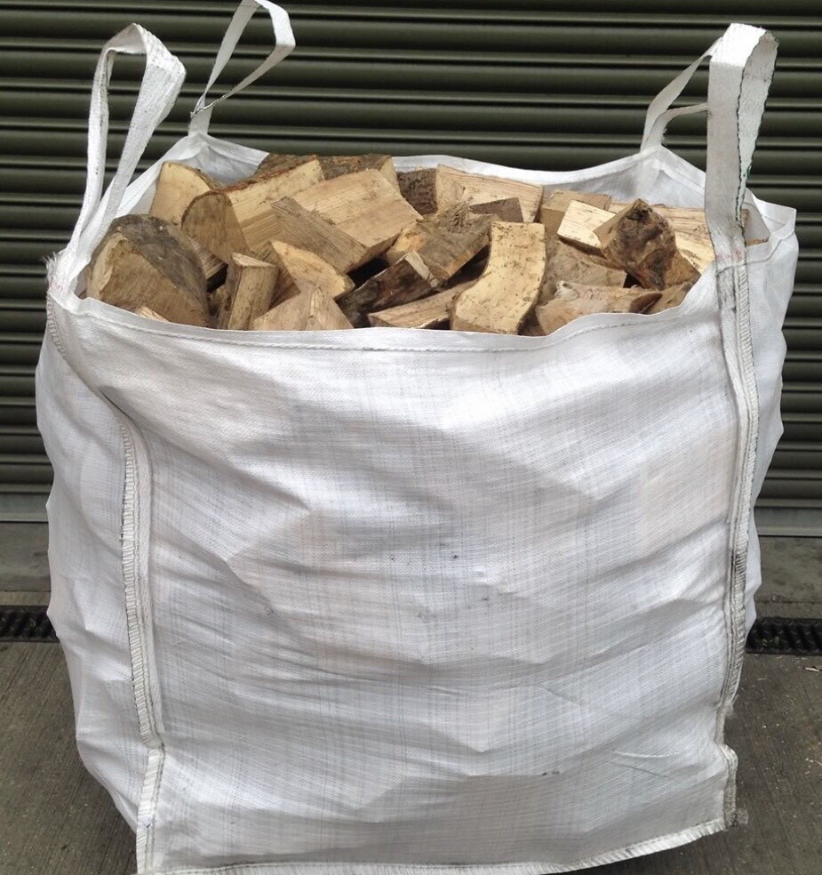 Ton Bag of Seasoned Mixed Split Firewood Logs in Bournemouth, Dorset