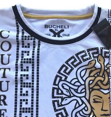 Men s Bucheli T Shirt,Soft Cotton,Stretch,Italian Style XL .B1.B