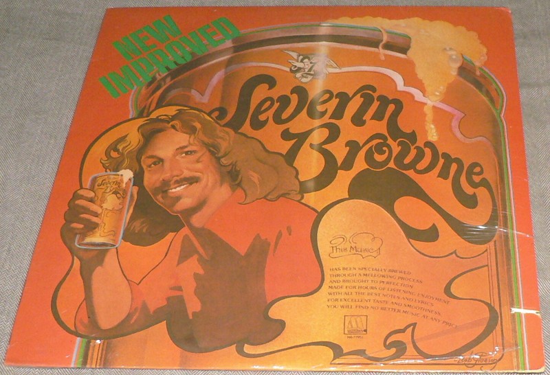 LP Severin Browne – Severin Browne Severin Browne : New Improved Severin Browne (VG+) – Square