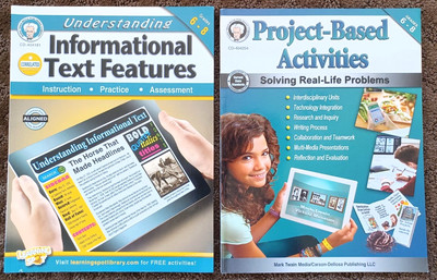 2 Bks Teacher Supplements-Gr. 6-8 - Informational Text Features / Project-Based