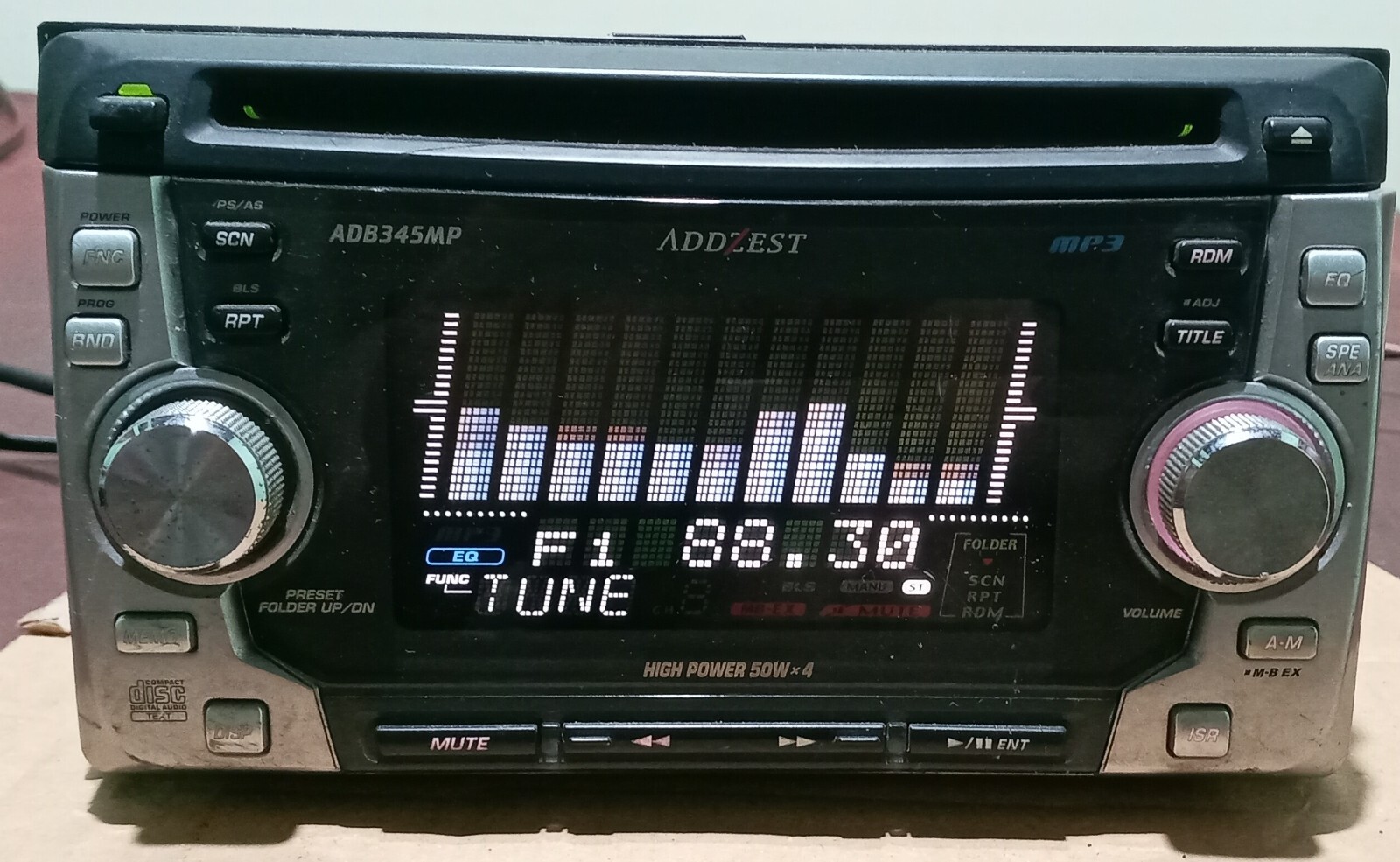 Addzest ADB345MP CD Tuner Cassette deck Old school JDM | eBay