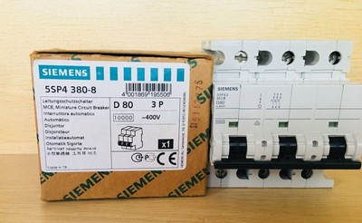 1PC New    3P 80A 5SP4380-8 circuit breaker   #A6-40