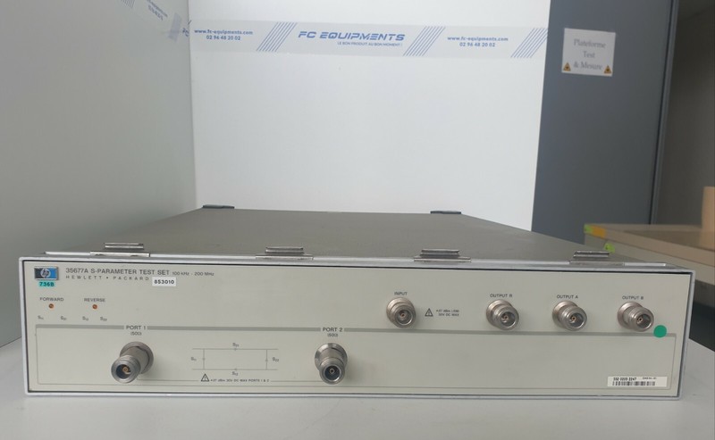 Hp Agilent Keysight 35677a S-Parameter Test Set  200mhz  50ohms
