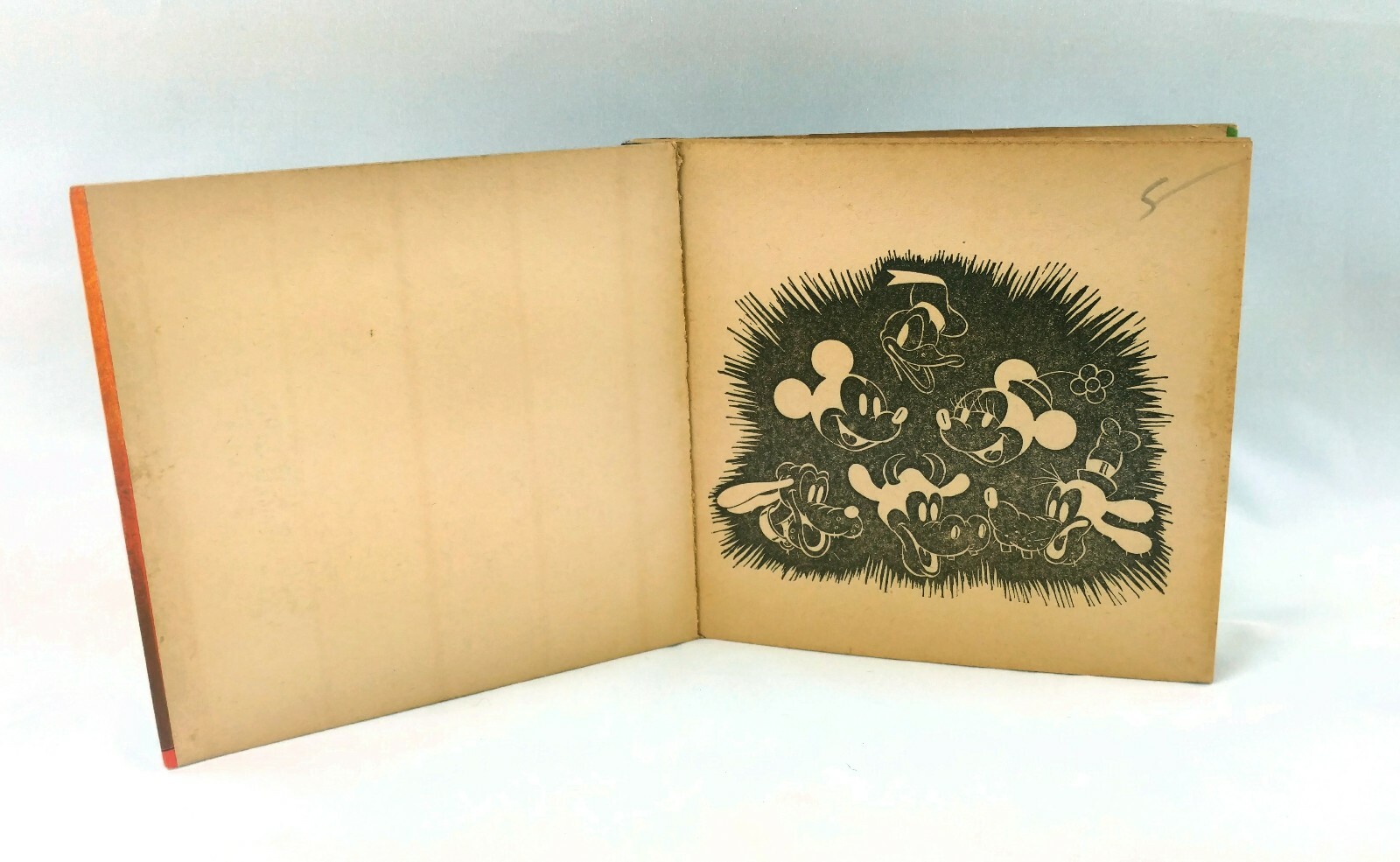 1938 Walt Disney's Story of Minnie Mouse Children's Book Whitman Publishing Co.