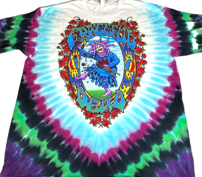GRATEFUL DEAD SEASONS OF THE DEAD S/S T-SHIRT FRONT/BACK GRAPHIC XL BRAND NEW