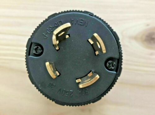 L15-30 Plug - NEMA L15-30P Locking Plug Rated for 30A, 250V