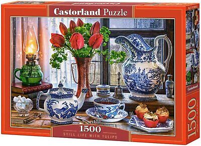 Castorland C-151820-2 Still Life with Tulips - 1500 Pieces Jigsaw Puzzle
