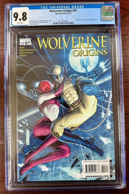 WOLVERINE: ORIGINS #44 CGC 9.8 WP NM/M MARVEL 2010 ROMULUS & CLOAK  