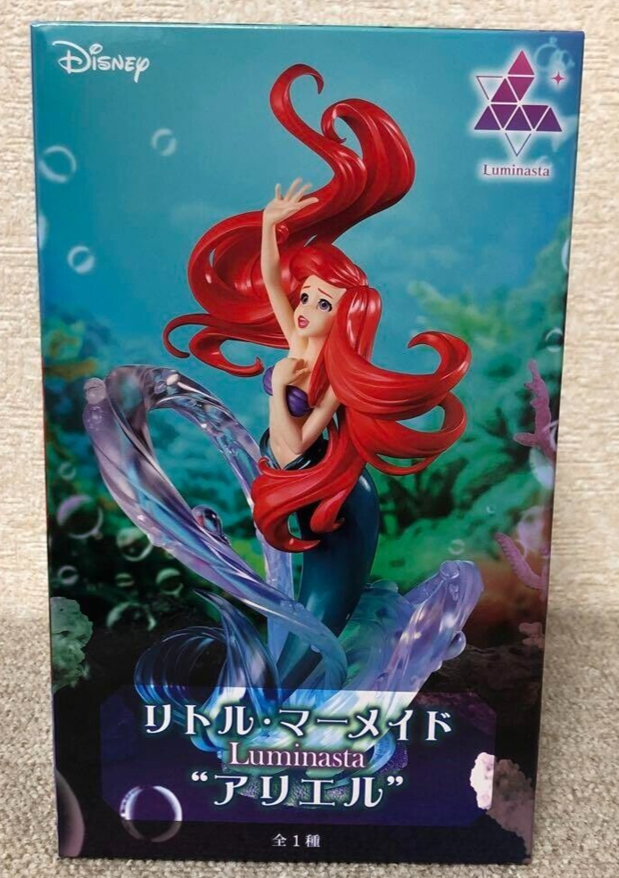 Disney The Little Mermaid Princess Ariel Figure Luminasta SEGA New