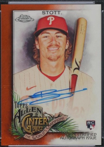 2022 Topps Allen & Ginter Chrome - Bryson Stott #AGA-BS