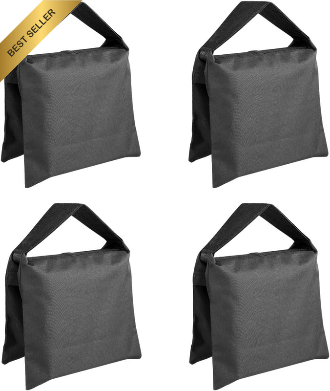 Heavy Duty Photographic Sandbag Studio Video Sand Bag for Light Stands, Boom Sta