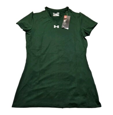 Under Armour Womens Power Alley Volleyball Practice Jersey Small Green 1276291