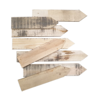 5 Altholz Pfeile aus recycelten Paletten ## upcycling Wegweiser Palettenbrett