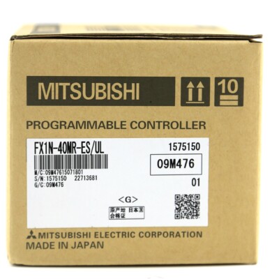 MITSUBISHI FX1N PLC FX1N-40MR-ES/UL FX1N40MRESUL Original New in Box Free Ship