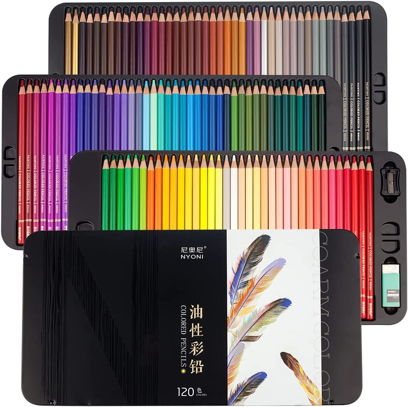 S, Colored Pencils For Adult Coloring Set O