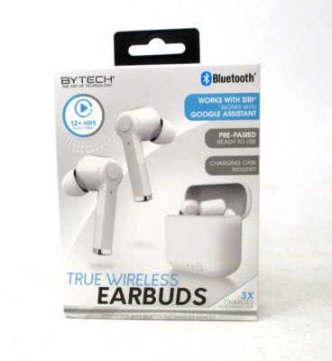 Bytech True Wireless Earbuds White BY-AU-BE-153-AC