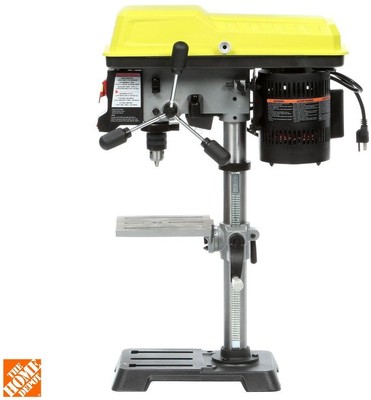 RYOBI 10 in. Drill Press with Laser