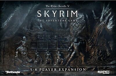 5-8 Player Expansion The Elder Scrolls: Skyrim Adventure Board Game NIB