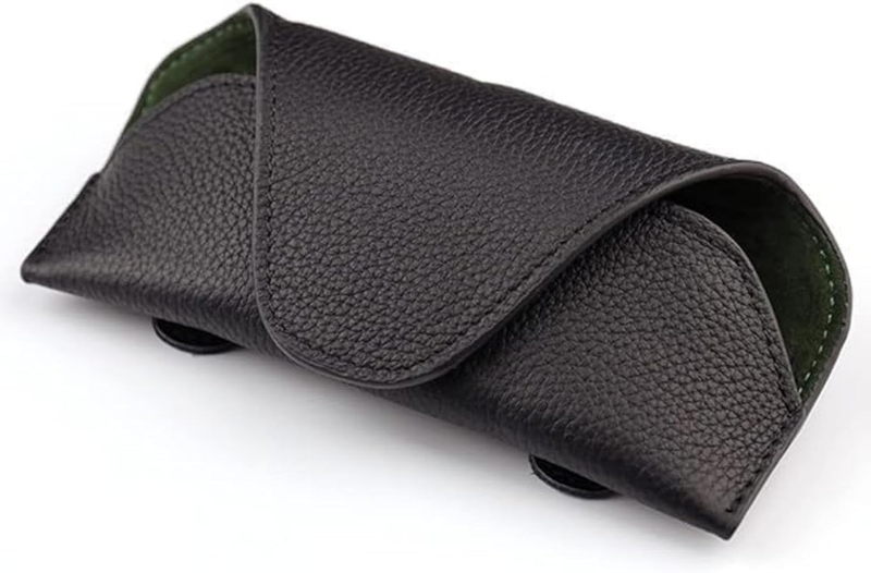 Sunglass Holder for Car Visor,Soft Leather Glasses Case Car Sunglass Holder Clip