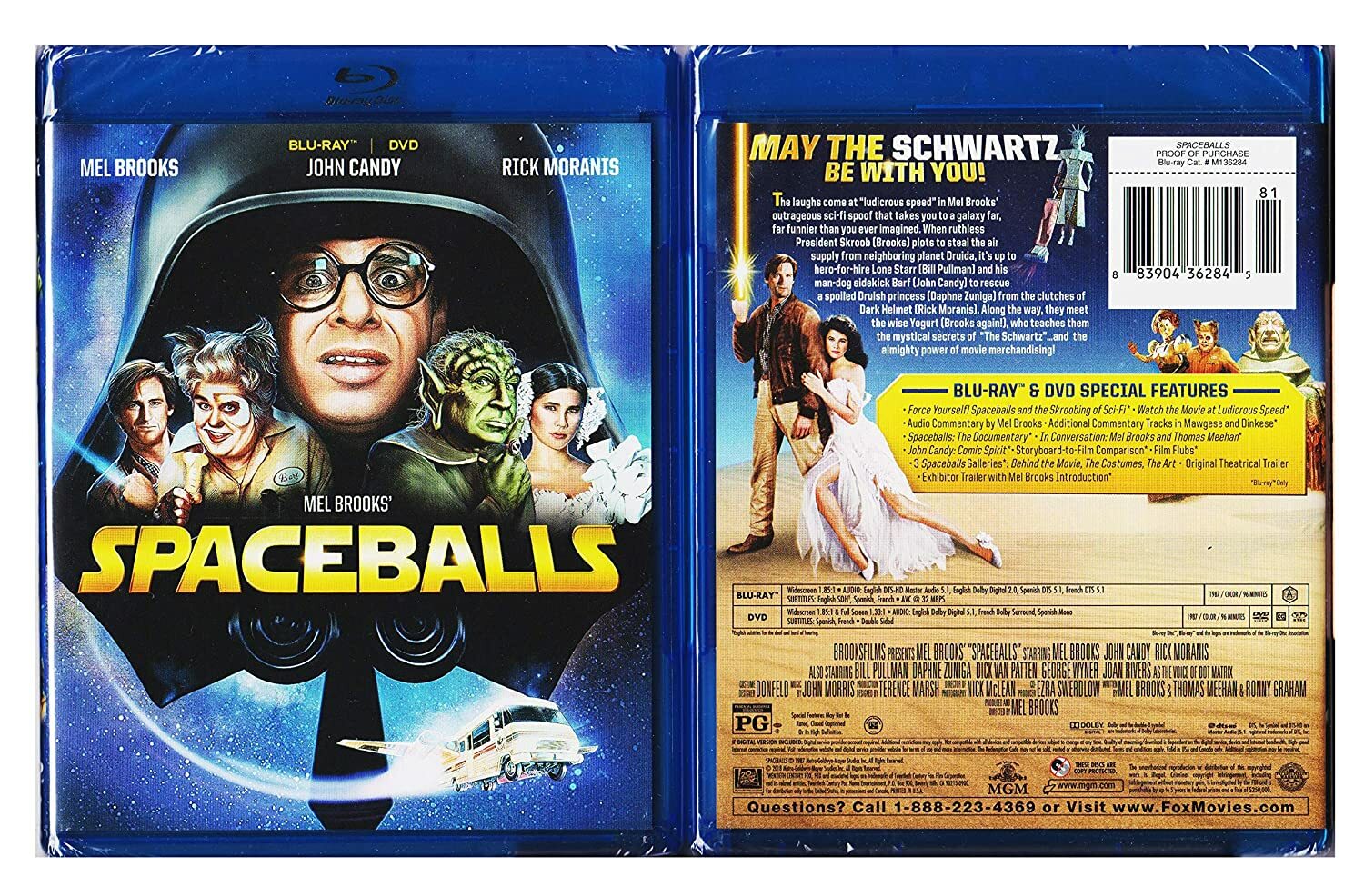 【中古】 DECADE　OF　STEEL/ＤＶＤ/FTBS-2166 Spaceballs (Blu-ray / DVD) NEW Factory Sealed, Free Shipping