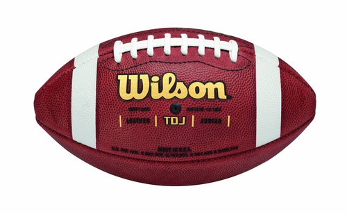 Wilson TDJ Leather Football - Junior