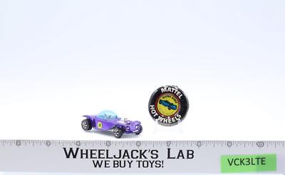 Beatnik Bandit Spectraflame Purple 1967 Hot Wheels Mattel Redline w/ Button NICE