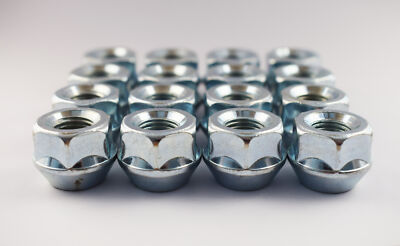 Set of 16 x Extra Short Spacer Nuts 7/16'' UNF, 19mm Hex Open