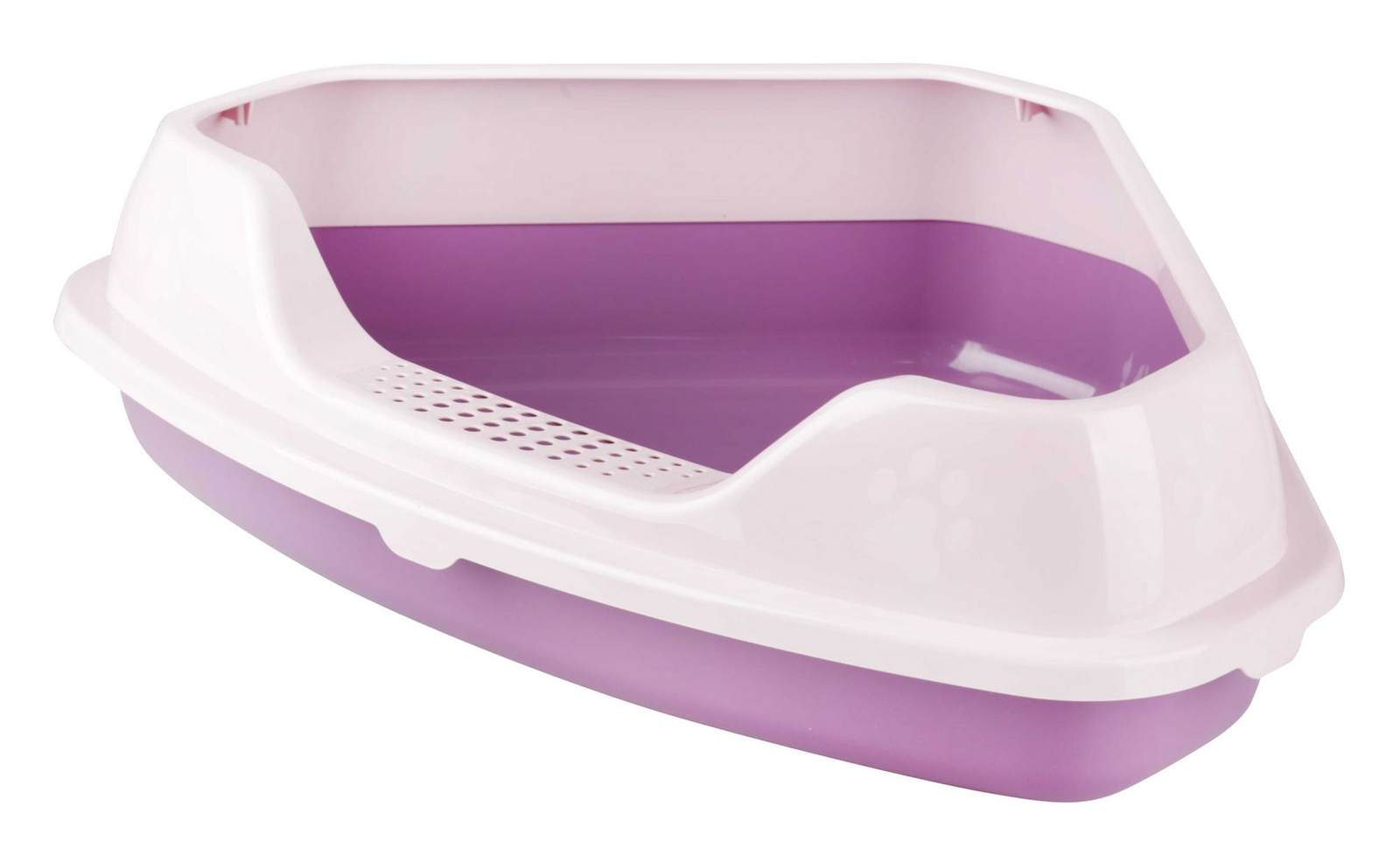 Ecktoilette Katzentoilette Schalentoilette Katzenklo Kätzchen Hochrand abnehmbar