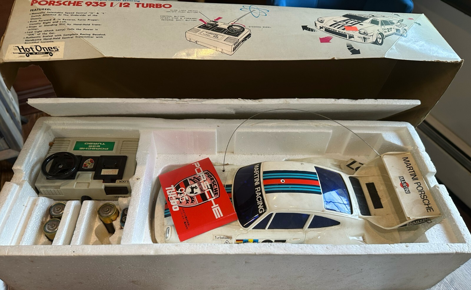 Nikko Radio Controlled Porsche 935 1/2 Turbo #27 | eBay