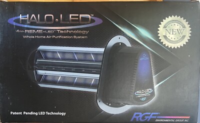 HALO-LED With REME-LED Technology Whole Home Air Purification System