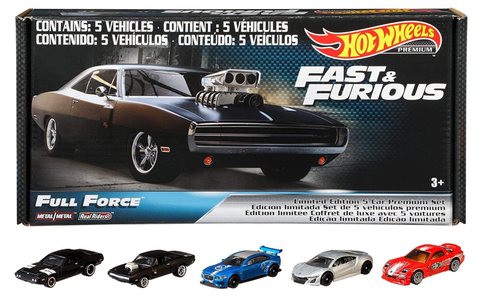 Hot Wheels Premium - Velozes e Furiosos - Hot Wheels - Set completo