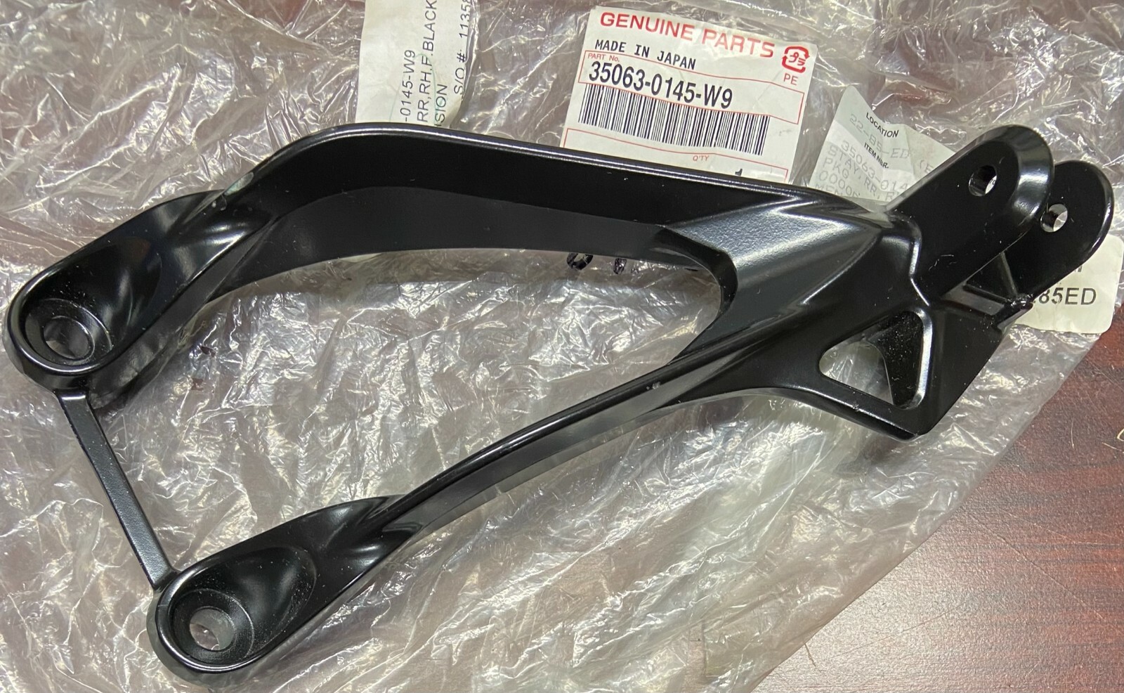 New Genuine OEM Kawasaki RR RH Black Stay - 35063-0145-W9 | eBay